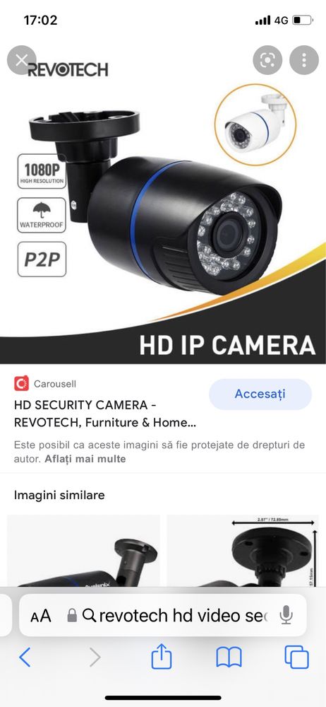 Camera hd  security Revotech