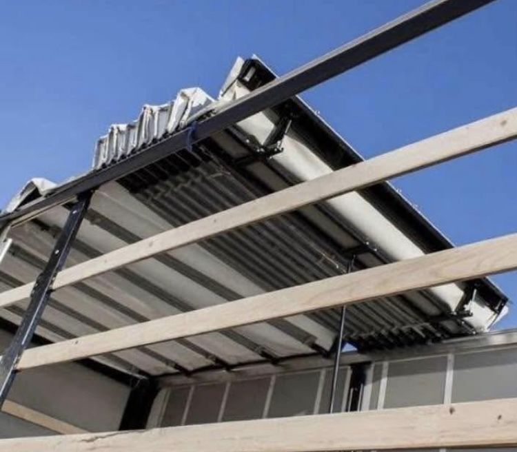 Structura, suprastructura pt prelata pe role camion sau remorca