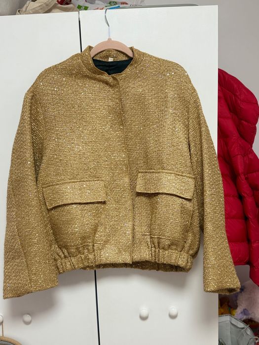 Дамско яке с пайети