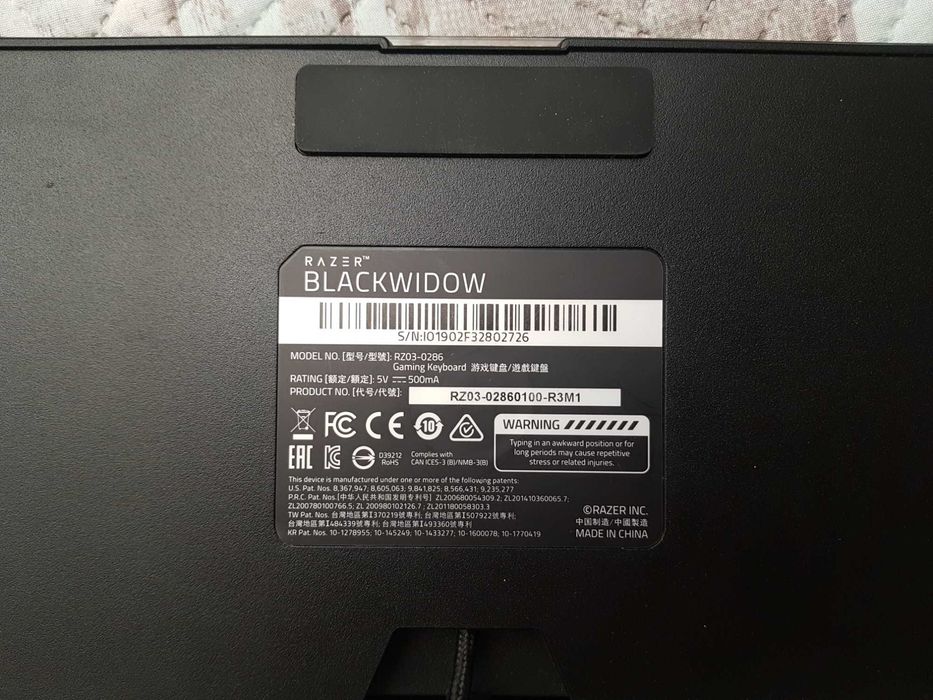 Клавиатура Razer BlackWidow 2019