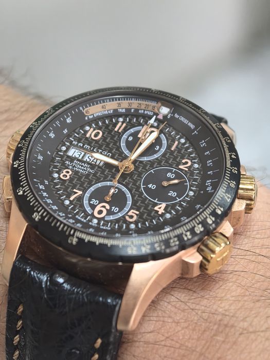 Hamilton X-Wind Khaki Automatic Chronograph Carbon