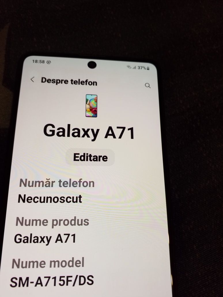 Samsung Galaxy A71 impecabil