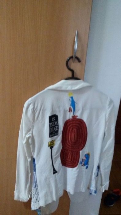 Sacou dama, in, cambrat