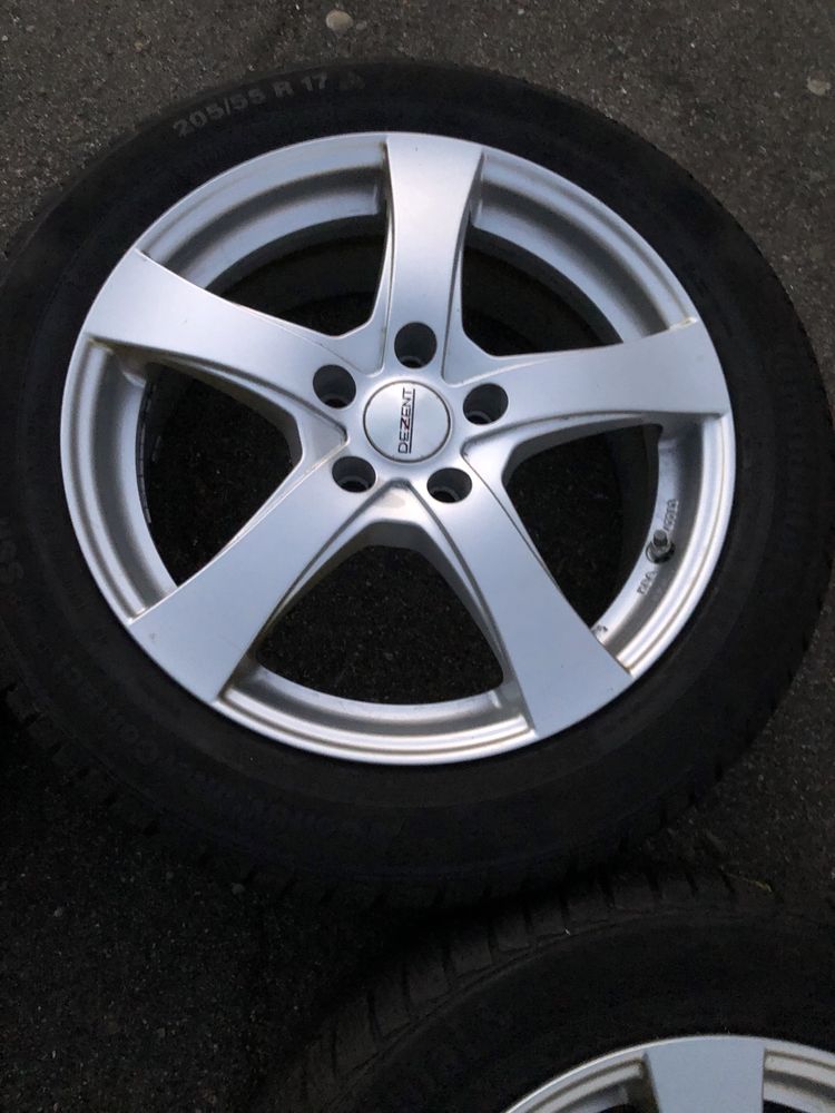 Jante R17 Bmw seria 2 5x112 cu anvelope 205/55 R17