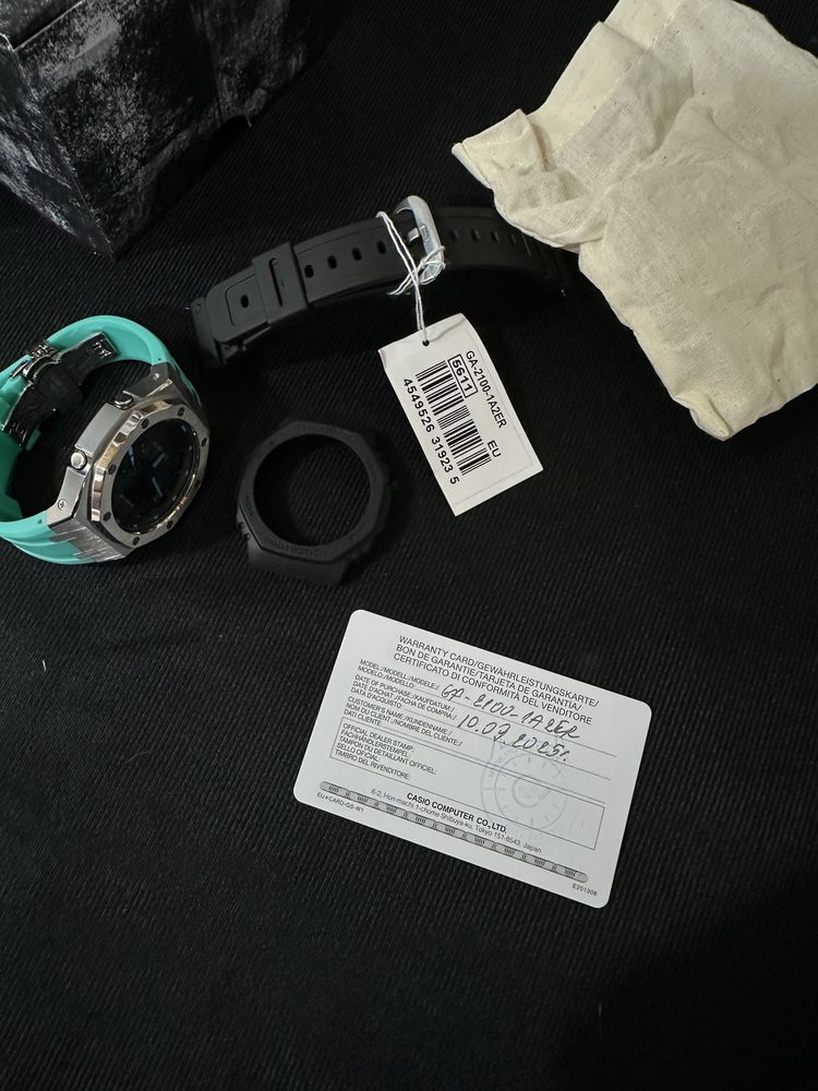 Casio G-Shock GA-2100 Tiffany Blue