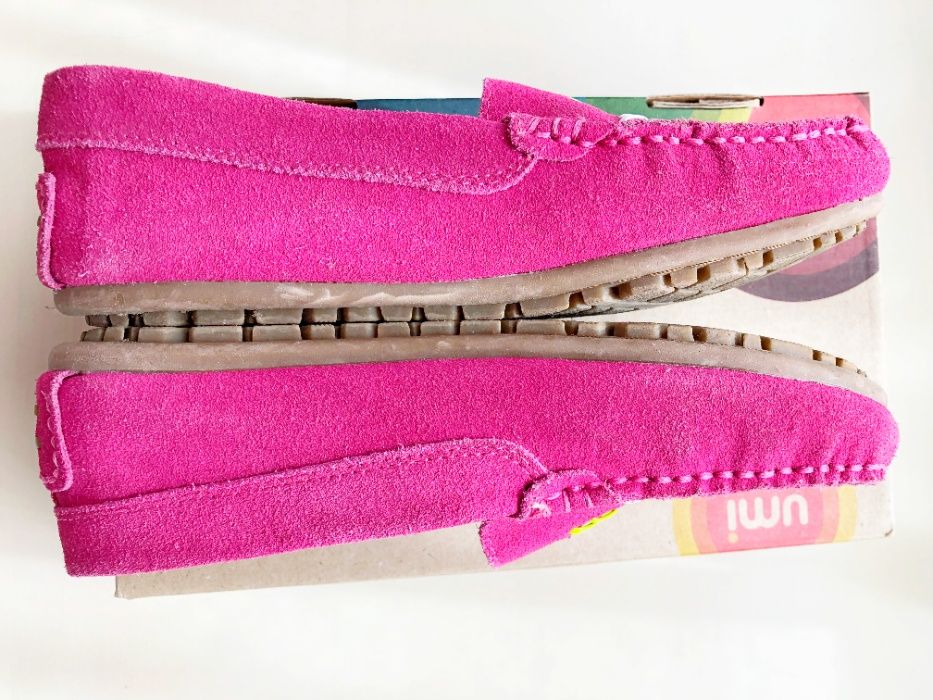 Страхотни кожени обувки UMI номер EUR 33, UK 1, US 1.5 цвят Fuschia