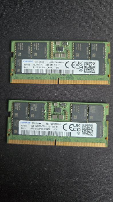 Memorie sodimm ddr5 32gb samsung pentru laptop