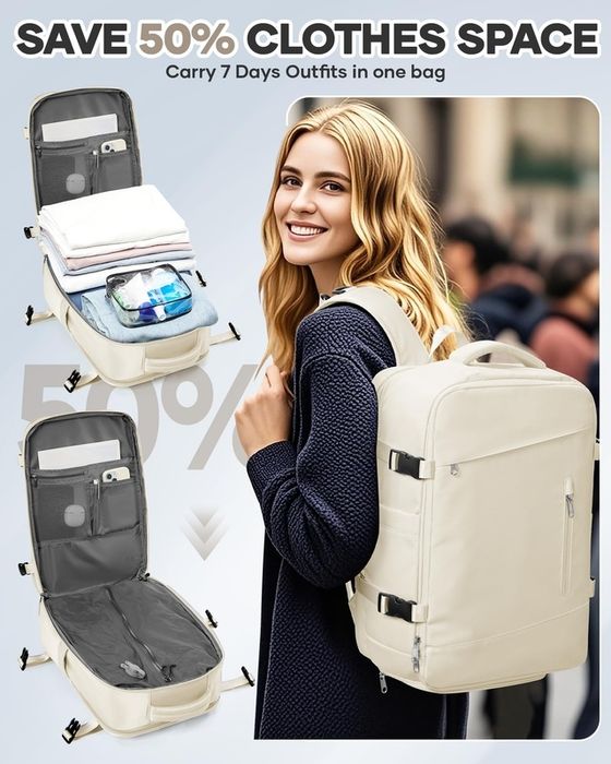 Rucsac 40x20x25, compartiment laptop si compartiment cu pompa vacuum