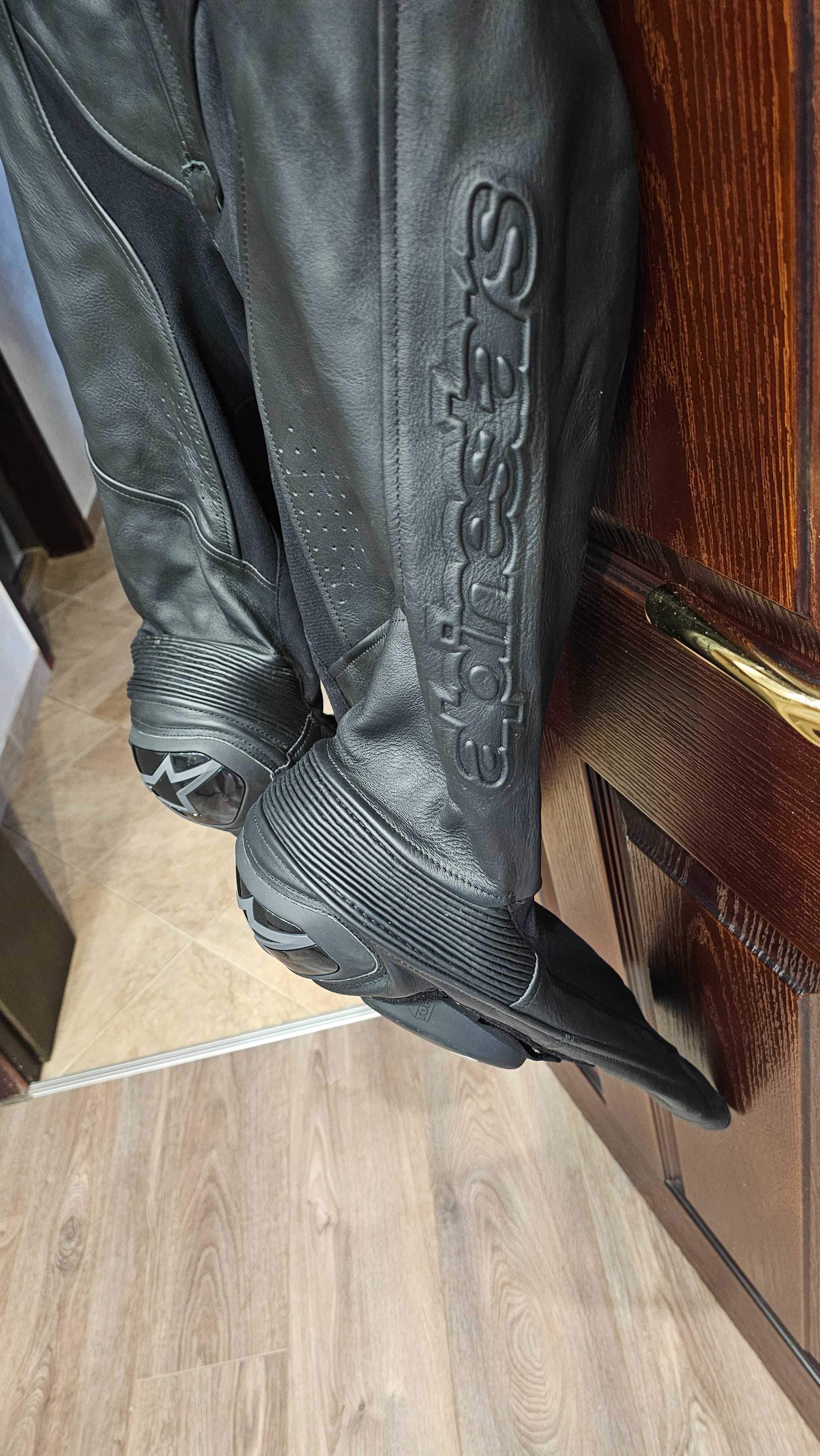 Мото екип Alpinestars GP PLUS V3 GRAPHITE LEATHER