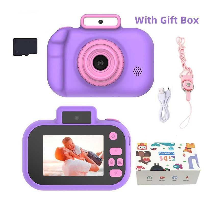 Дигитален детски фотоапарат STELS Q100,Снимки,Видео,Игри,64GB SD карта