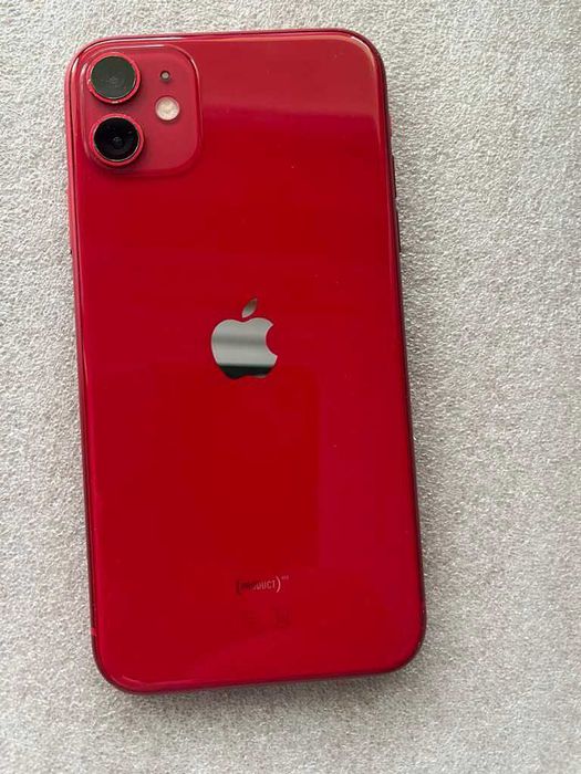 Iphone 11 Rosu 128 GB 100% baterie Liber de retea