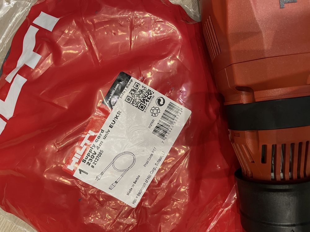 Rotopercutor Hilti Te 60 AVR- NOU+spit