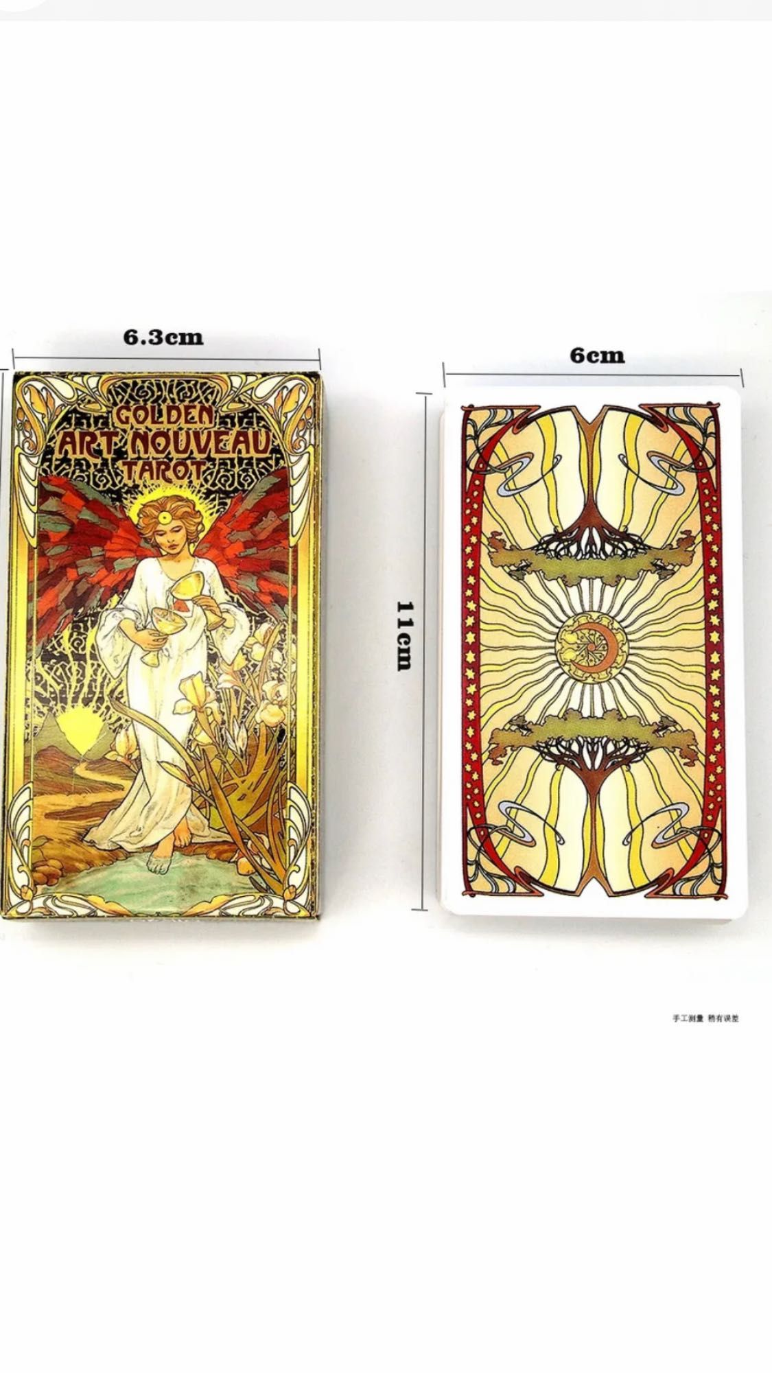 Таро карти Golden Art Nouveau 78 карти