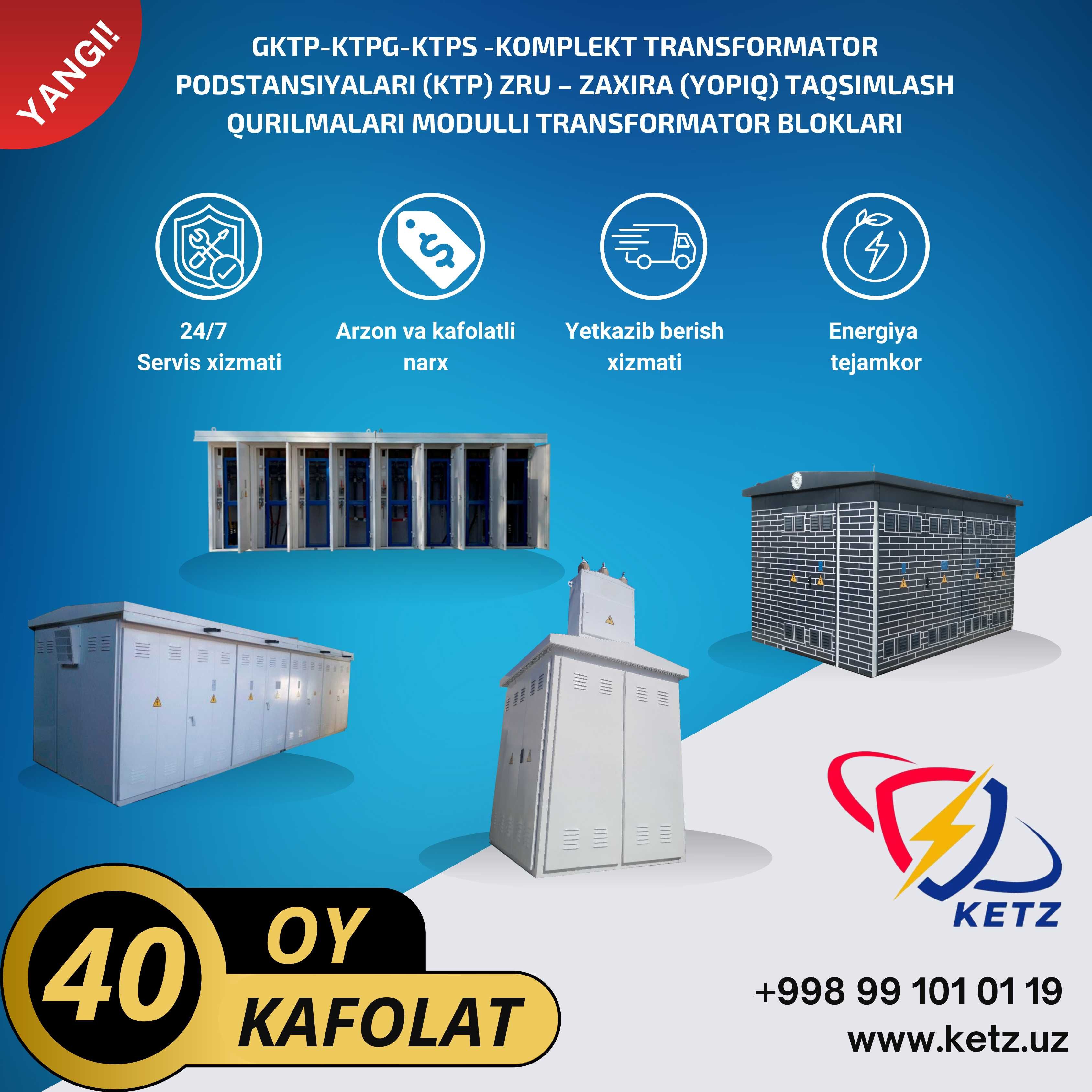 25–4000 kVA transformatorlar – 40 Oy kafolat, transformator , KTPS