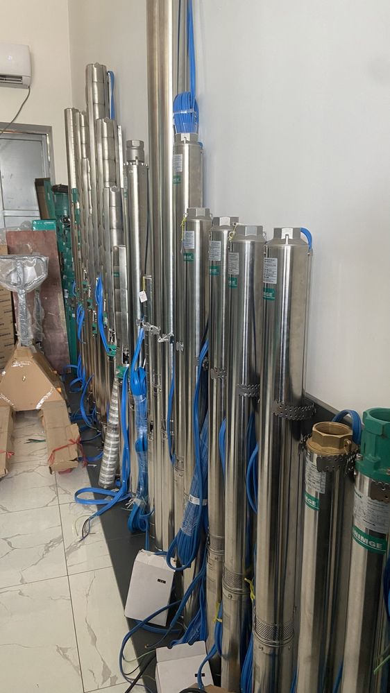 Glubinniy 4 lik tashqi 100 mm skvajina artezianga 1.1kwt