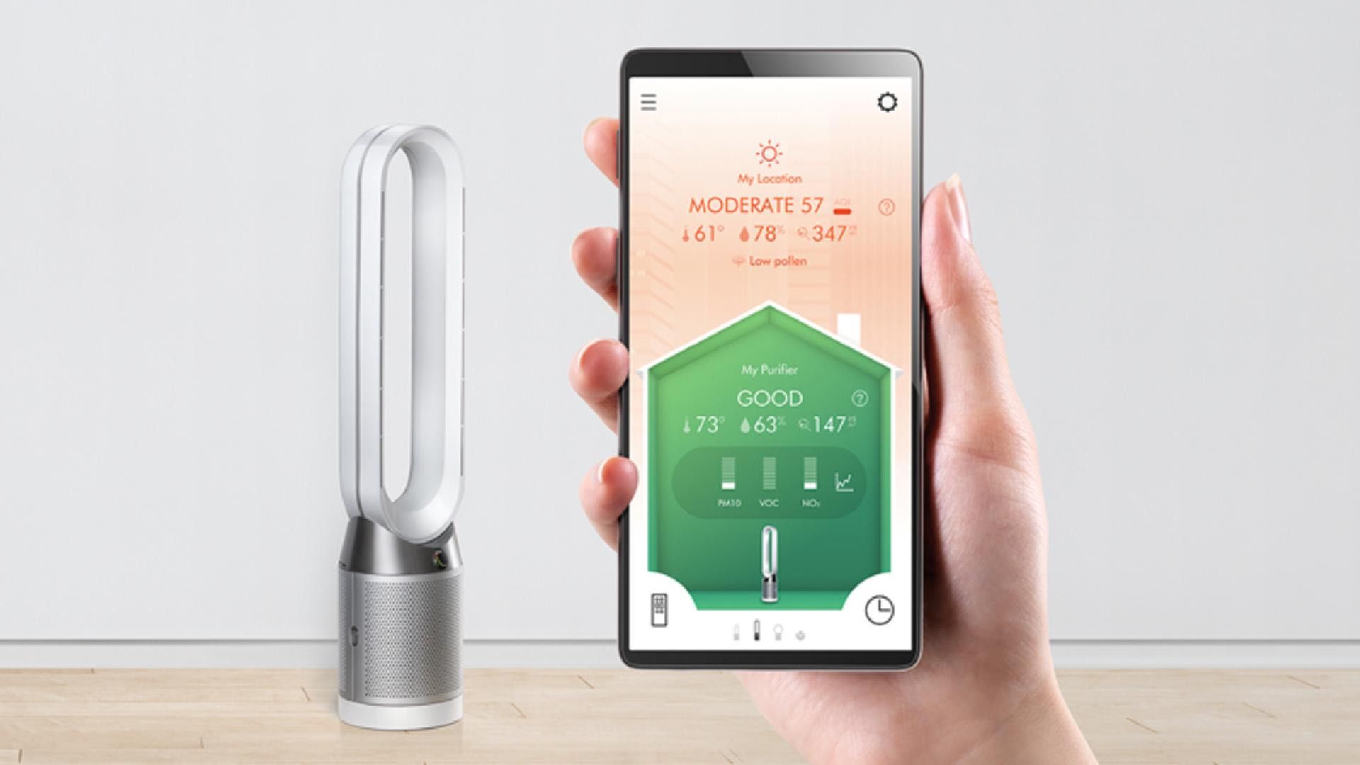 Vând Purificator de aer și ventilator Dyson Smart Pure Cool Link TP04