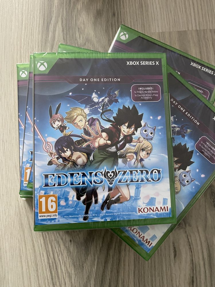 Jocuri  Edens Zero pentru PS5/XBox seria x/Sigilate !