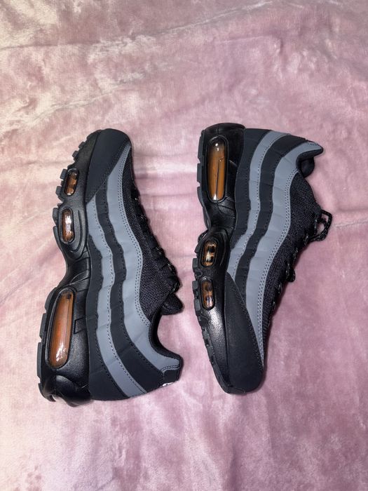 Pantofi 42 Nike Air Max 95 Negru negri gri portocaliu Noi nepurtati