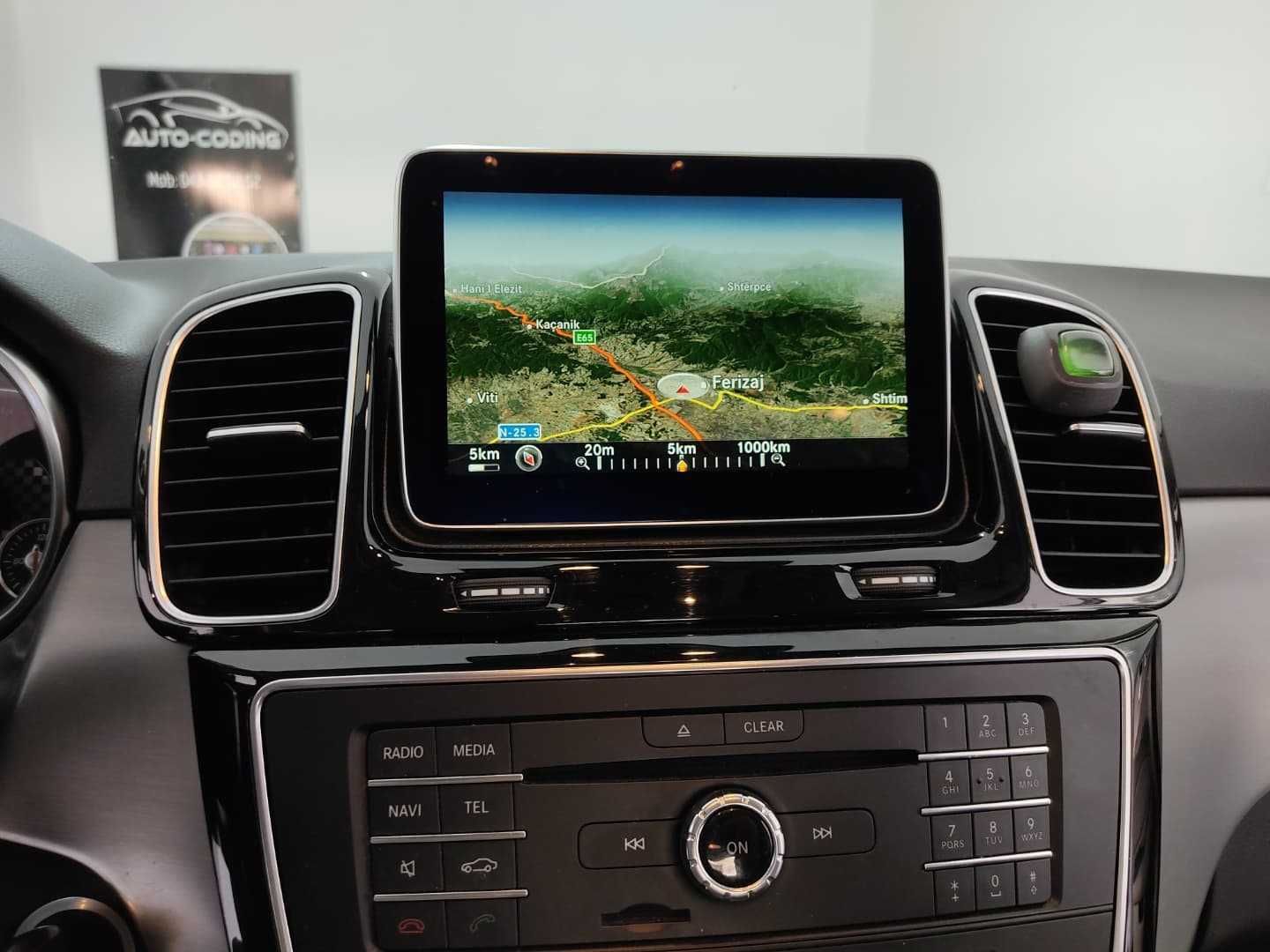 Card Mercedes Original Garmin A B C CLA CLS E GL GLC GLE