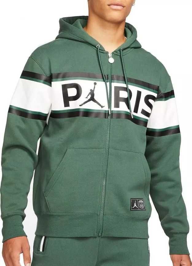 Jordan x PSG Fleece Hoodie - Оригинално мъжко горнище размер S