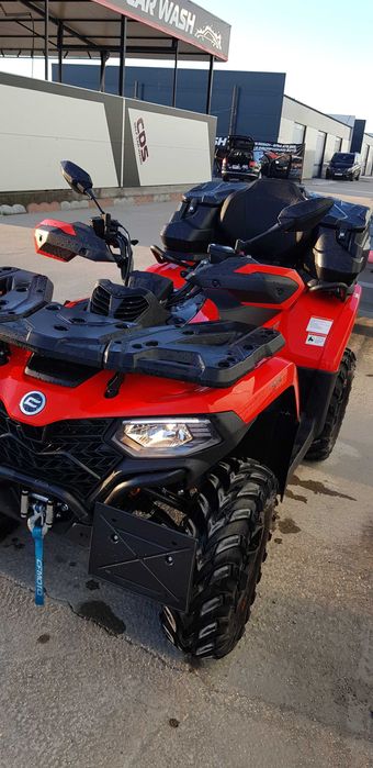 CFMOTO CFORCE X5 520L EURO 5 +remorca REPO rabat. '23+ CASTI s si xl