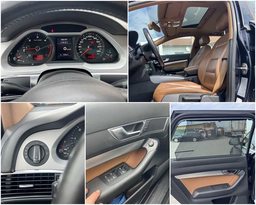 Audi A6 2,0 TDI-140 CP, Piele, Trapa, Xenon, Navigatie,Carlig,Tempomat