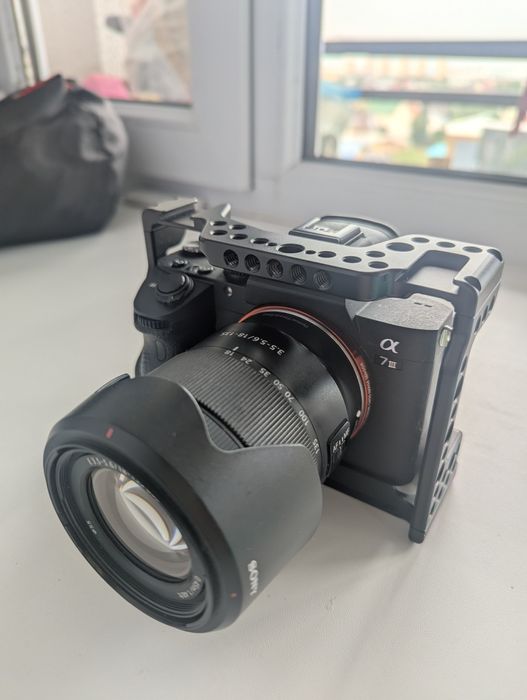 Sony a7 iii + объектив