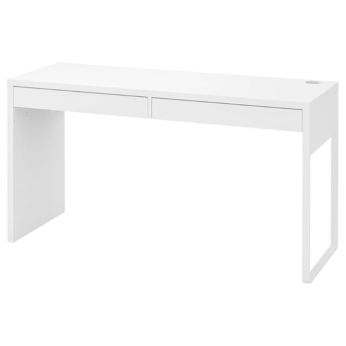 Birou alb Micke 142 x 50