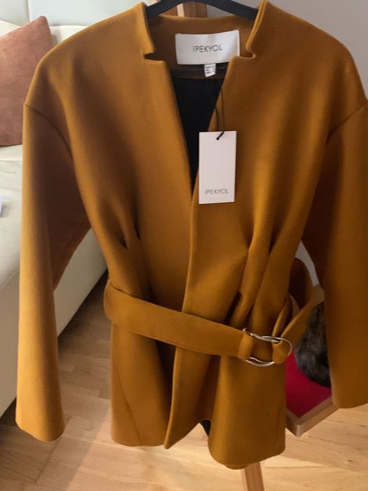 Продам новое полупальто Ipekyol, 34 размер, на запахе