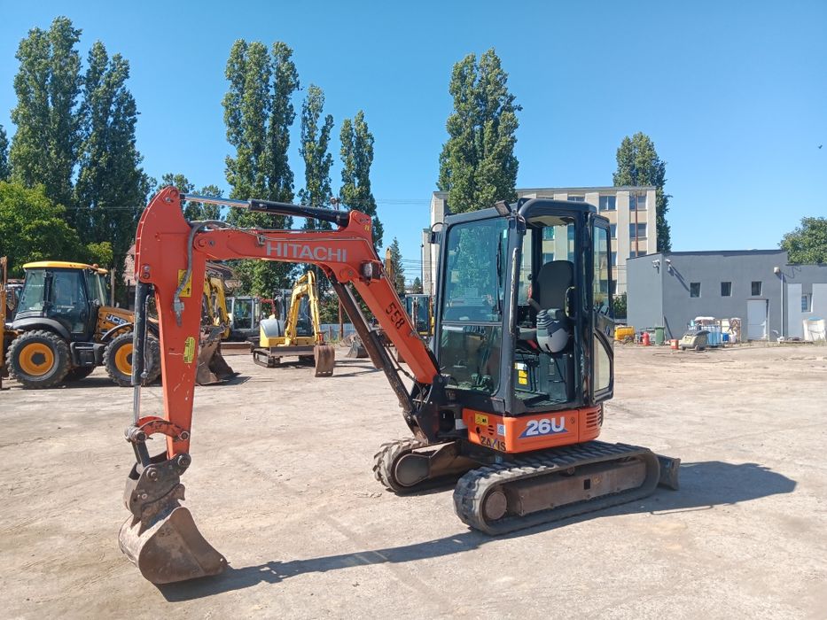 Vând miniexcavator hitachi zaxis 26U