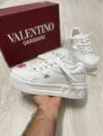 Adidasi Valentino One Stud XL FULL WHITE ** FULL BOX**