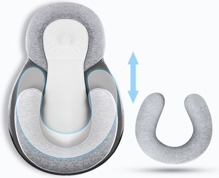 Клиновидна подушка кокон для младенце