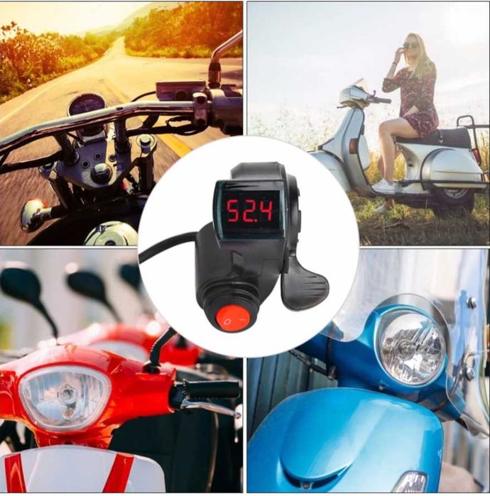 acceleratie cu maner display si contact biciclete,trotinete electrice