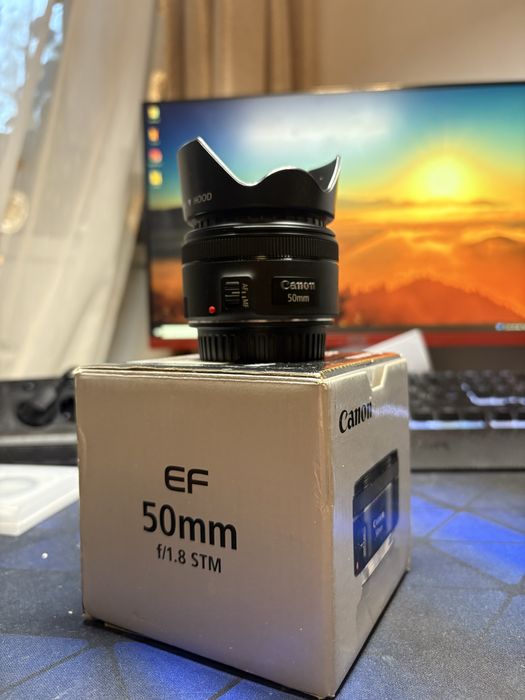 Obiectiv foto 50mm f1.8/STM montura EF