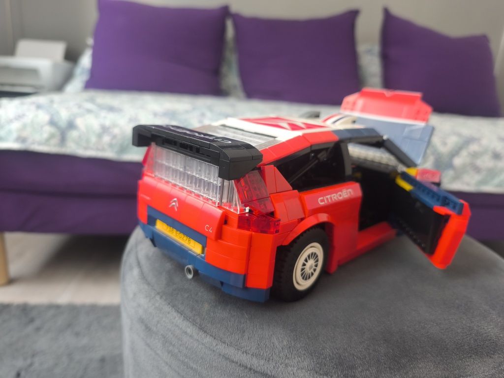 Set construcție cărămizi, CaDA Citroen C4 WRC (competitor Lego Icons)