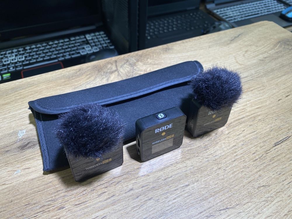 Микрофон Rode Wireless Go II, черный, беспроводной, 10392/А10