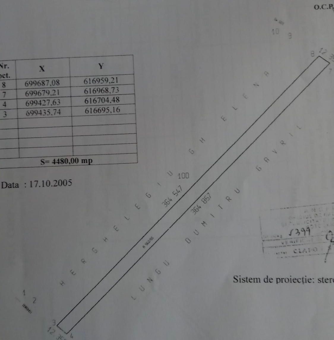 Teren de vânzare Cucorani (NEGOCIABIL) extravilan/intravilan