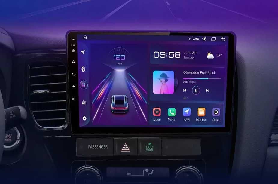 Navigatie Mitsubishi Outlander 3 ( 2012 - 2018 ) ,Android