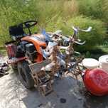 Mini traktor  moto kultuvator garantya