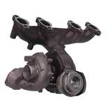 Turbina noua / turbo compresor suflanta Audi A3, Seat Altea, Leon, Toledo, Skoda Octavia 2, Superb 2, VW Caddy, Eos, Golf 5, Jetta 3, Passat B6, Touran, motoare 2.0 Tdi, BMM, BMP