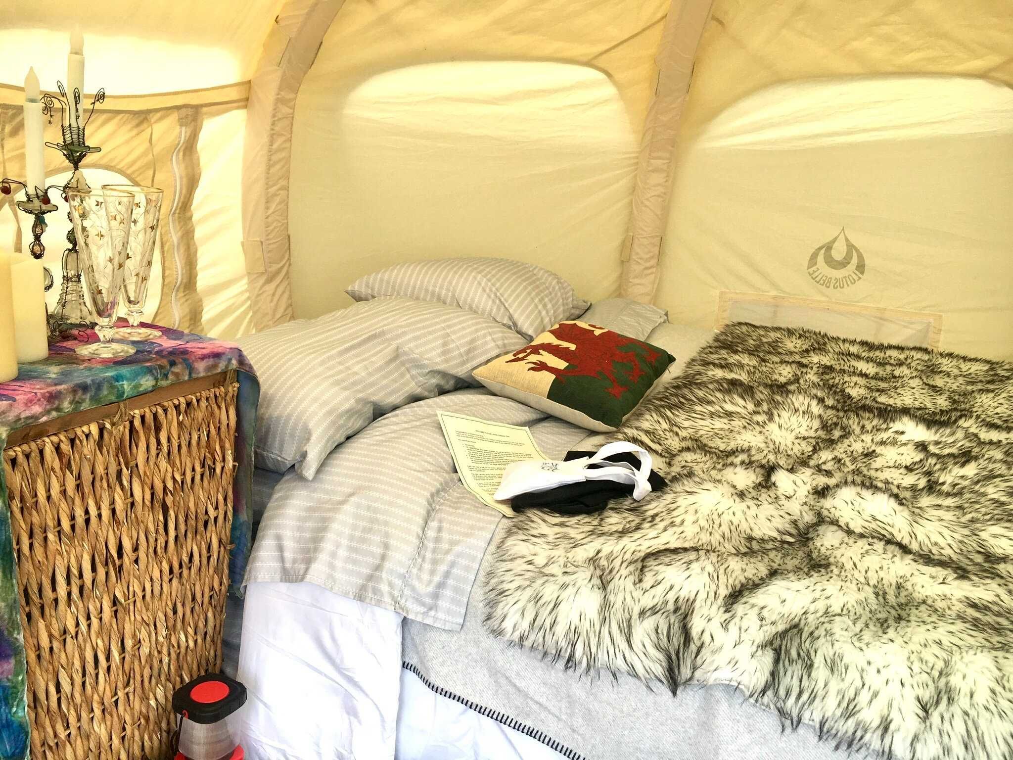 Cort glamping premium  de gradina Oxford Waterdrop, 20mp