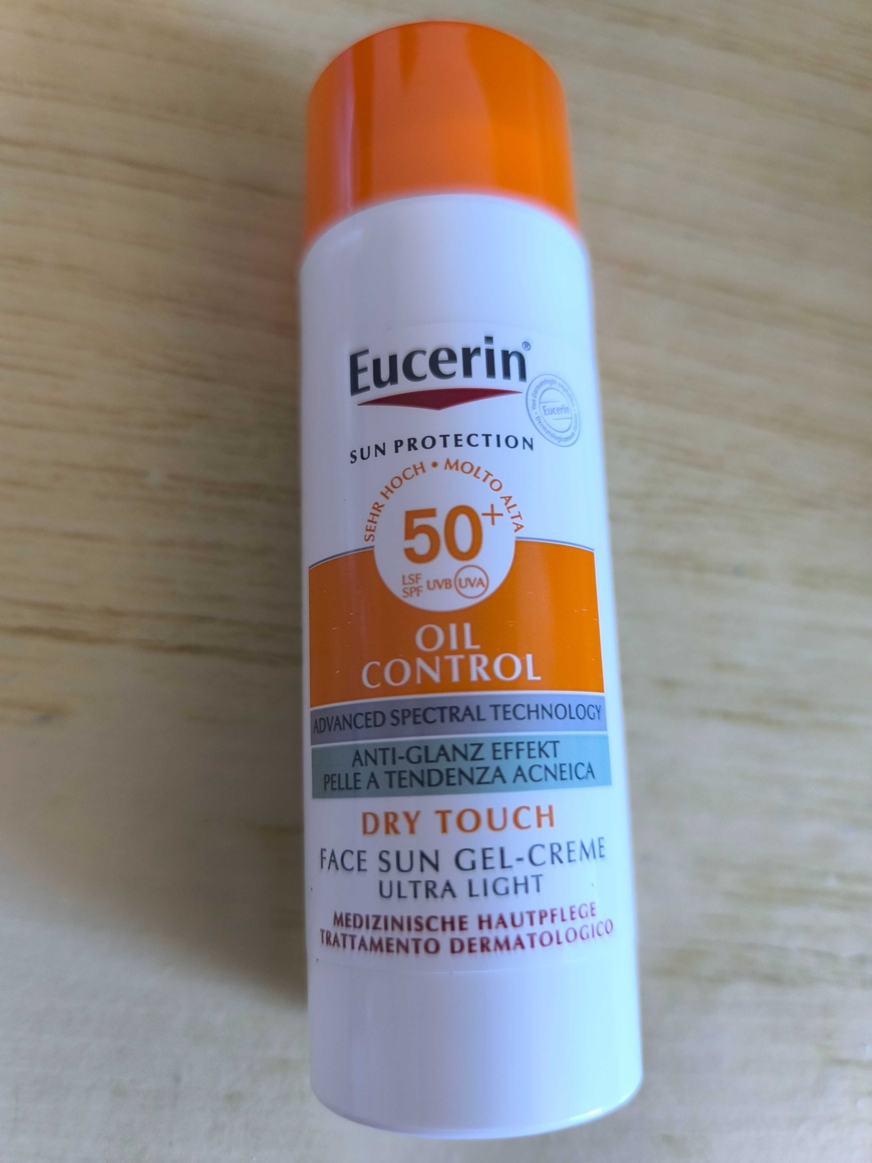 Eucerin слънцезащита SPF50 х50 мл - Oil control и Pigment Control