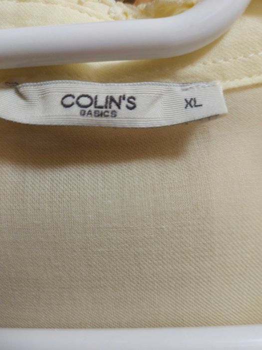 camasa clasica bumbac,marca Colin's,galben pal,marime XL- 44
