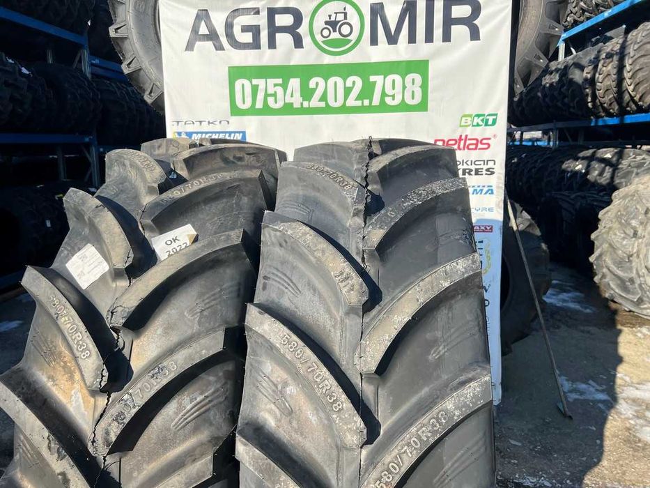 Anvelope noi radiale 580/70 R38 marca OZKA cu garantie livrare rapida