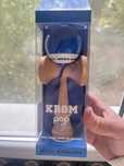 Kendama krom albastra