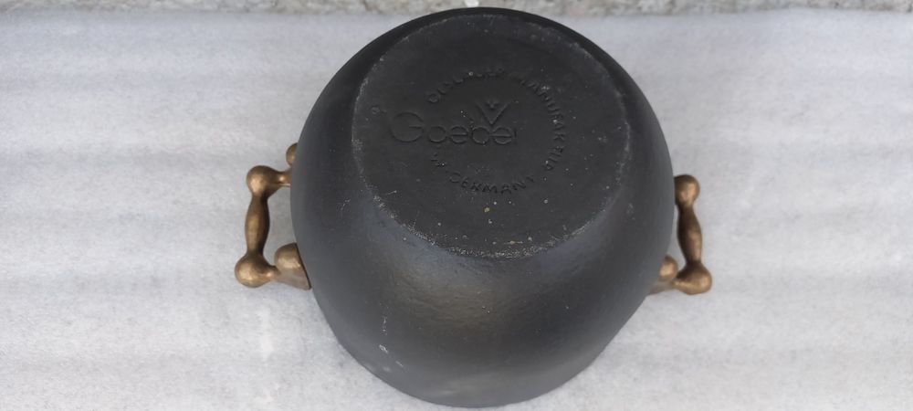 Le Creuset tigaie oala cratiță fonta profesionala Made France veche