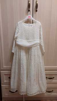 Платье белое для девочки