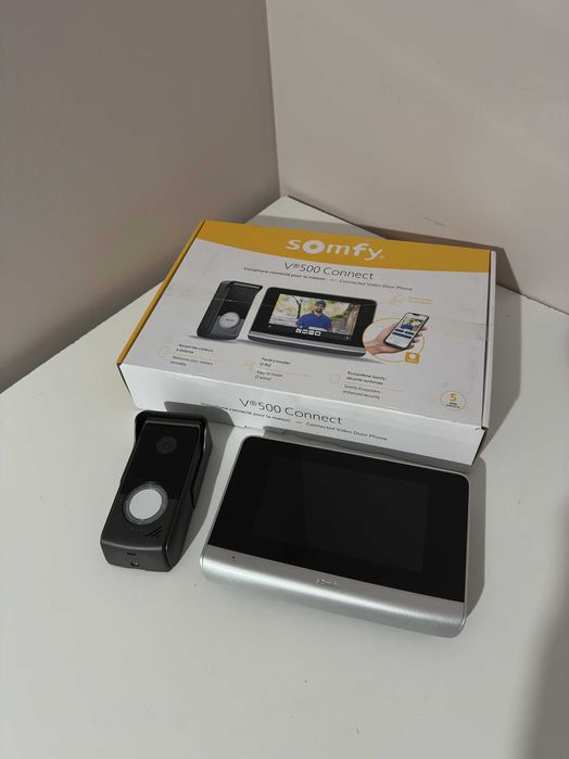 Somfy 1871265 - V500 Connect Videointerfon + modul conectare