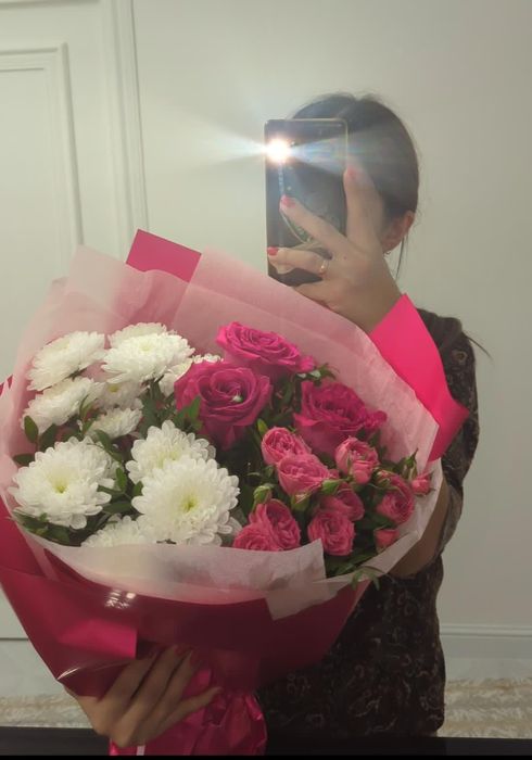 большой букет свежи 10к