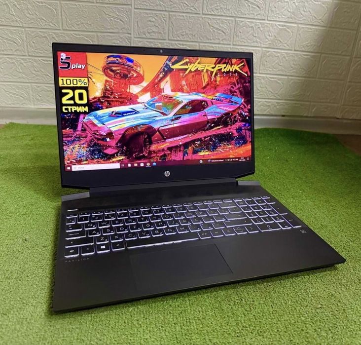 Мощный Игровой HP Gaming Core i5-10300H/GTX1650TI/16GB/SSD512GB/Full H